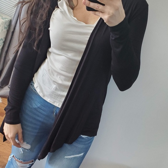 LAST M❗️Black lightweight cardigan wrap - Picture 6 of 8